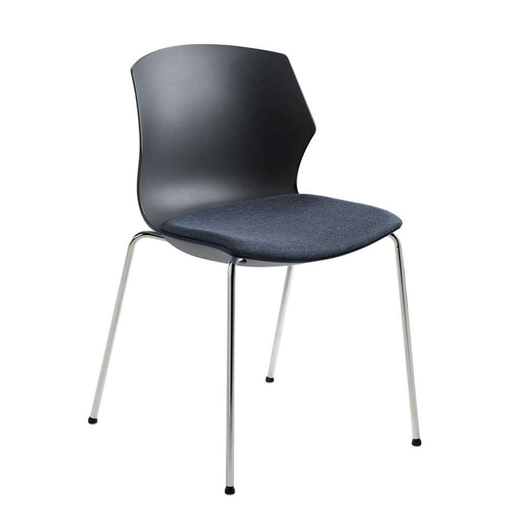 Küchenstuhl in Anthrazit und Blaugrau Made in Germany