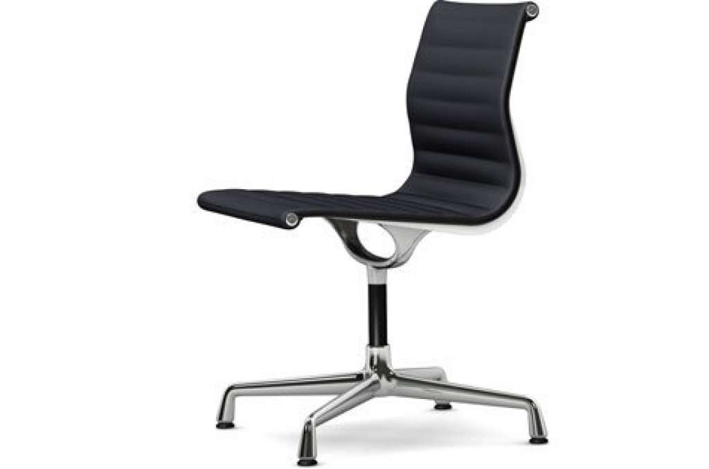 Vitra - Aluminium Chair - EA 101 - 66 nero - indoor