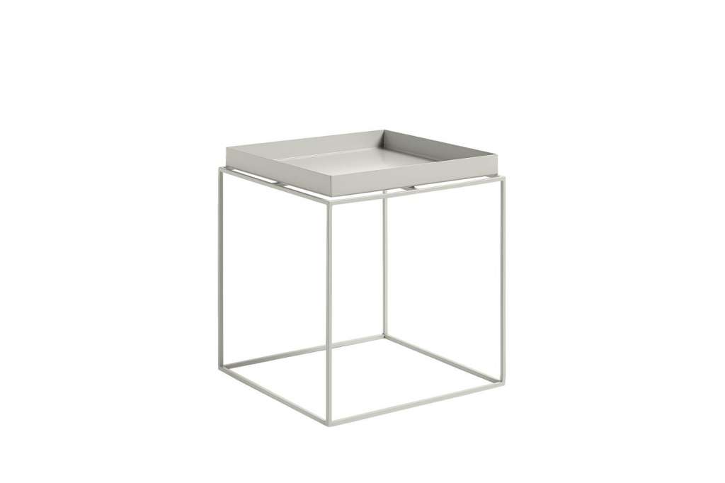 HAY - Tray Table - warm grey - 40 x 40 medium - indoor