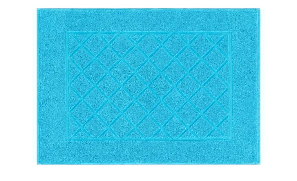 Kleine Wolke Badvorleger  Bridge Cotton K ¦ türkis/petrol ¦ 100% Baumwolle ¦ Maße (cm): B: 50 Badtextilien und Zubehör > Badematten & Badvorleger - Höffner