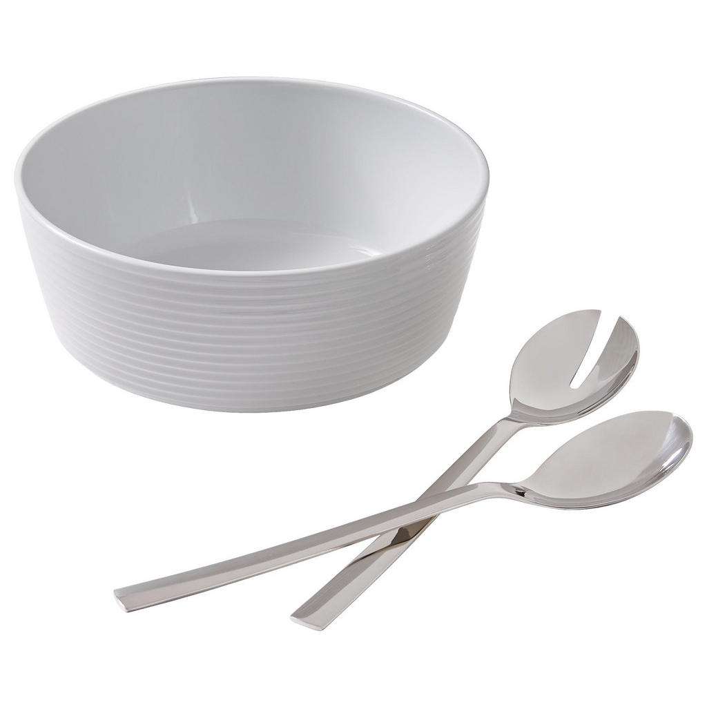 SALATSET 3-teilig Porzellan
