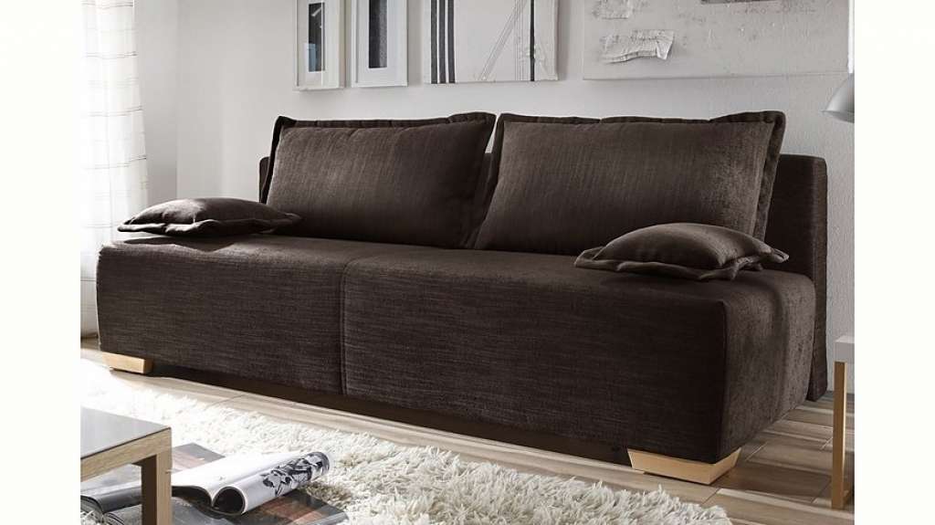 reposa Schlafsofa »Basic 8«, mit Dauerschlaffunktion und Bettkasten, wahlweise mit Federkern