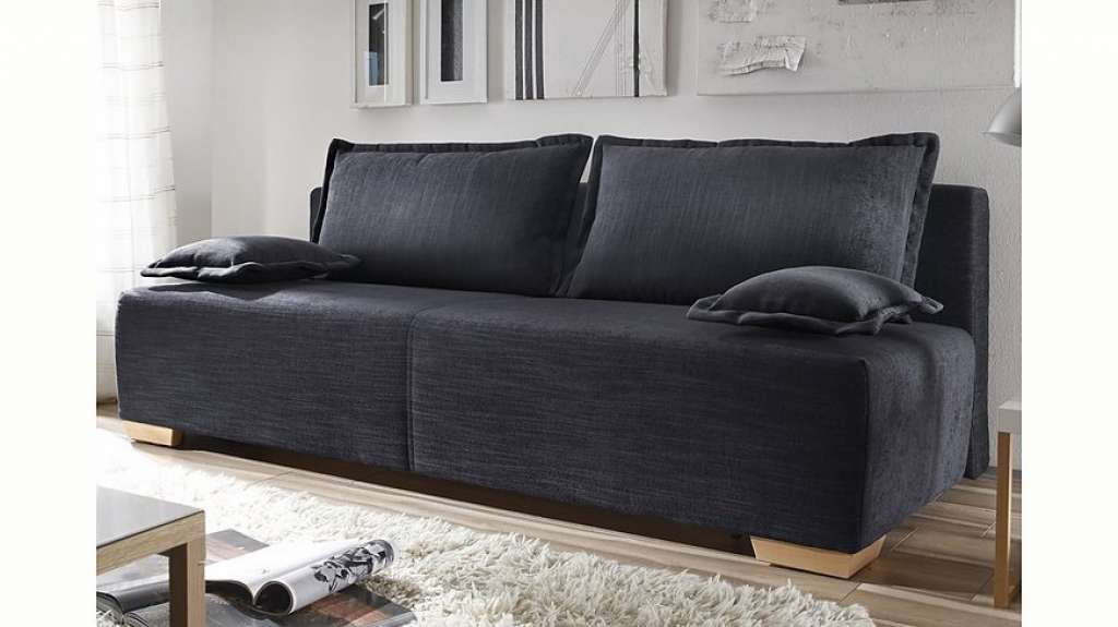 reposa Schlafsofa »Basic 8«, mit Dauerschlaffunktion und Bettkasten, wahlweise mit Federkern