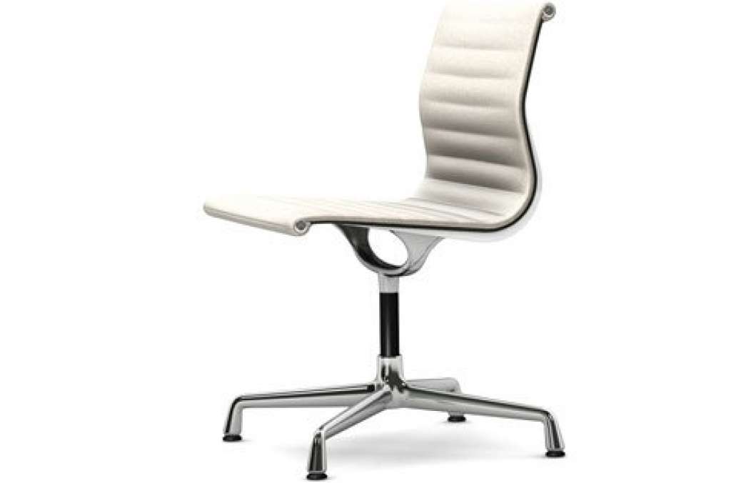Vitra - Aluminium Chair - EA 101 - 79 warmgrey elfenbein - indoor