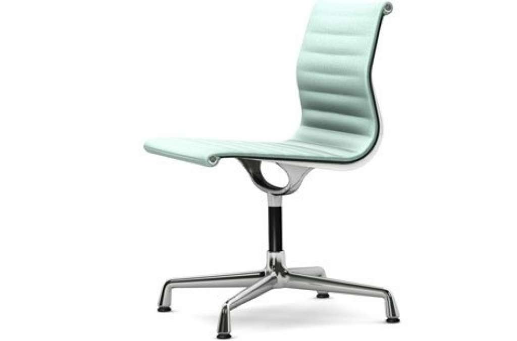 Vitra - Aluminium Chair - EA 101 - 85 mint elfenbein - indoor