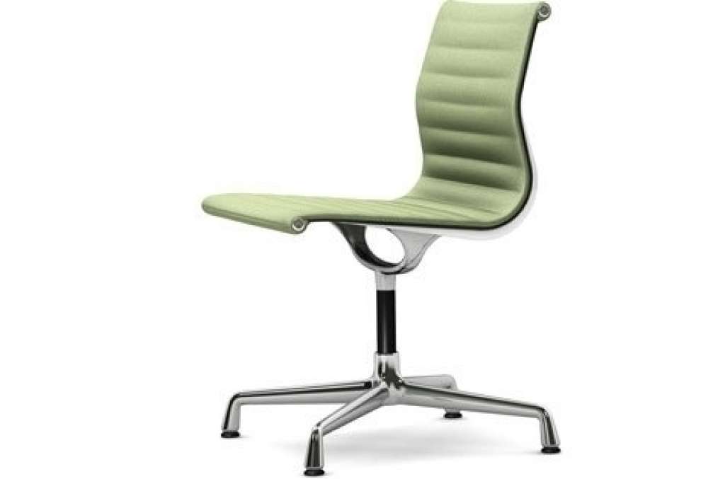 Vitra - Aluminium Chair - EA 101 - 87 elfenbein forest - indoor