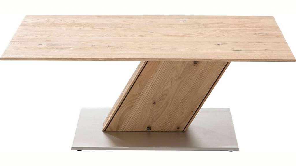 DECKER Couchtisch »RAMOS«, mit Bodenplatte aus Metall