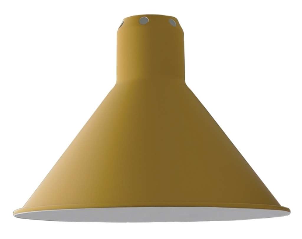DCW éditions - LAMPE GRAS N°205 Black Body CONIC - gelb - indoor