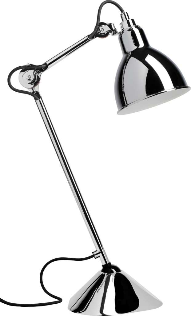 DCW éditions - LAMPE GRAS N°205 Chrome Body ROUND - chrom - indoor