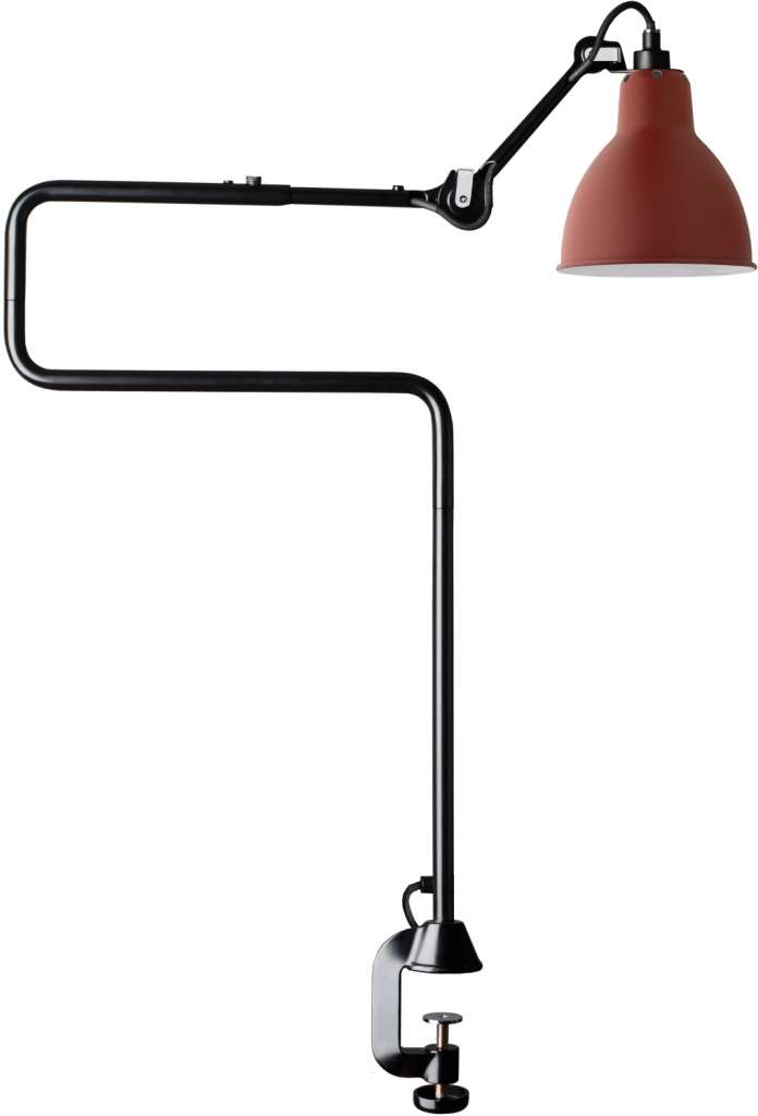 DCW éditions - LAMPE GRAS N°211-311 ROUND - rot - indoor