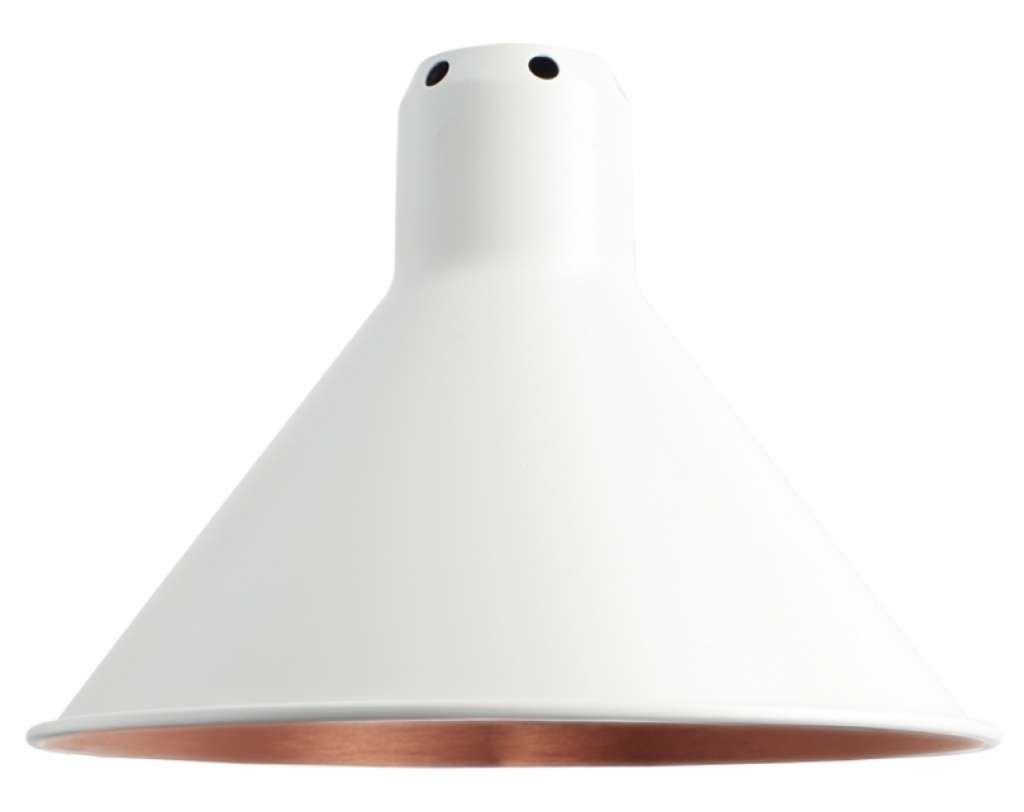 DCW éditions - LAMPE GRAS N°211-311 CONIC - weiß/kupfer - indoor