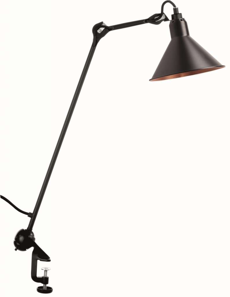 DCW éditions - LAMPE GRAS N°201 CONIC - schwarz/kupfer - indoor