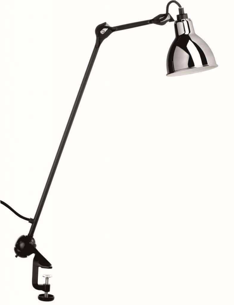 DCW éditions - LAMPE GRAS N°201 ROUND - chrom - indoor