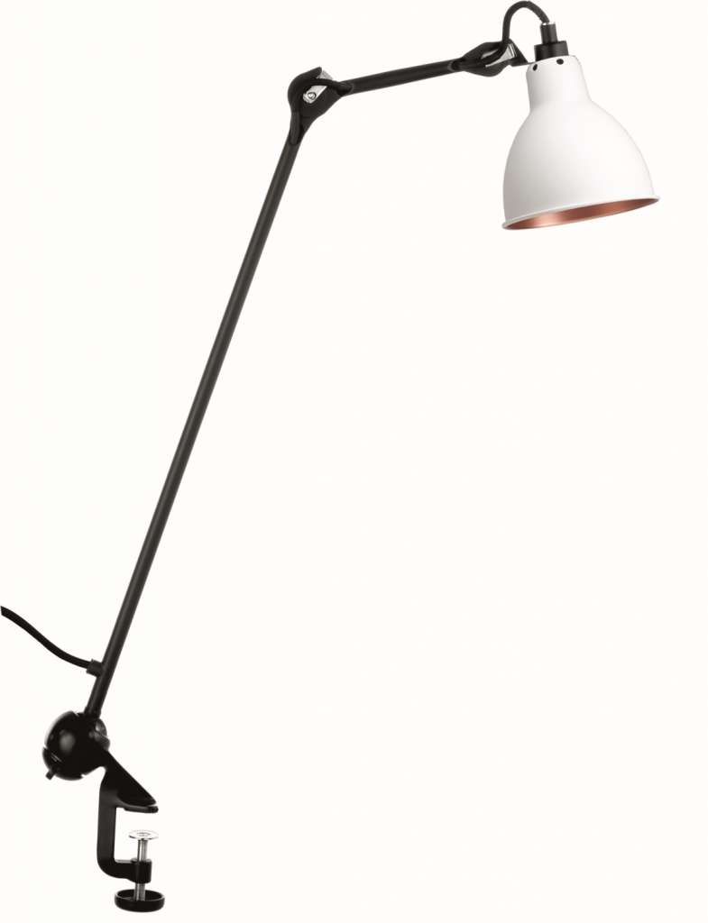 DCW éditions - LAMPE GRAS N°201 ROUND - weiß/kupfer - indoor