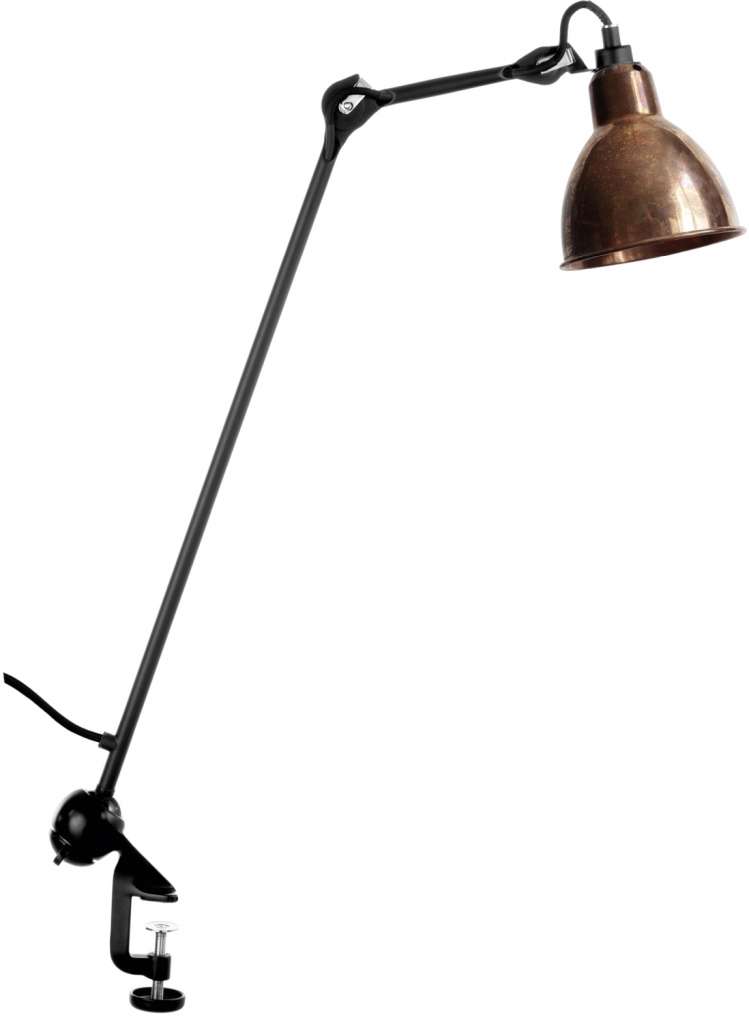 DCW éditions - LAMPE GRAS N°201 ROUND - ungeschliffenes kupfer - indoor