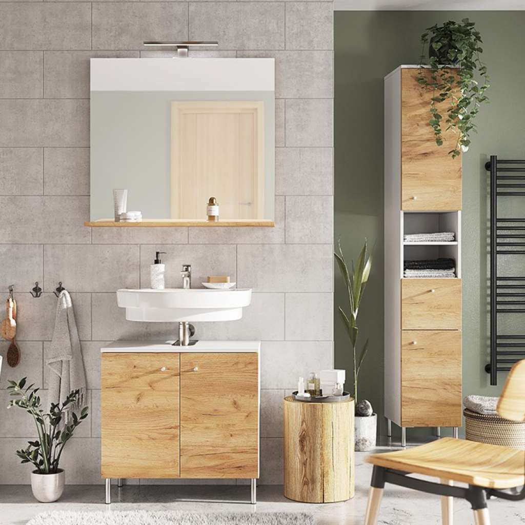 home24 Badezimmerset Dallas II (3-teilig)