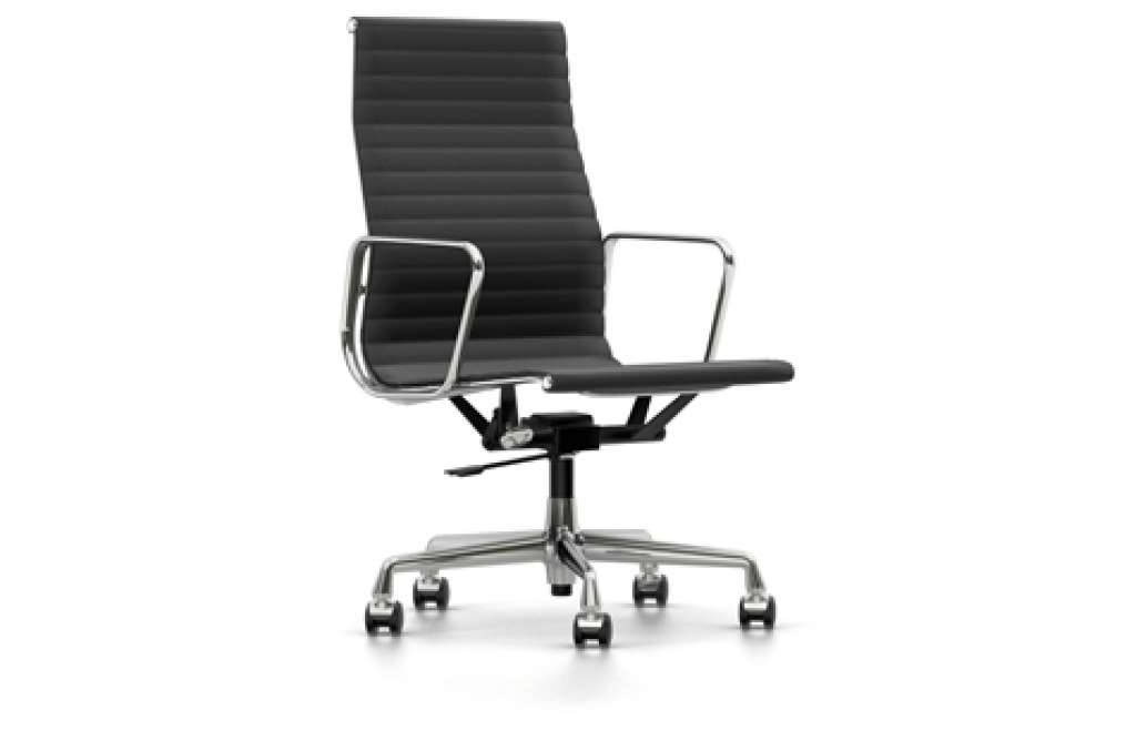 Vitra - Aluminium Sessel - EA 119 - Hopsak - 05 dunkelgrau - indoor