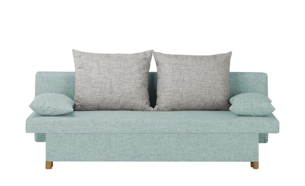 smart Schlafsofa  Wiebke ¦ blau ¦ Maße (cm): B: 194 H: 88 T: 64 Polstermöbel > Sofas > Einzelsofas - Höffner