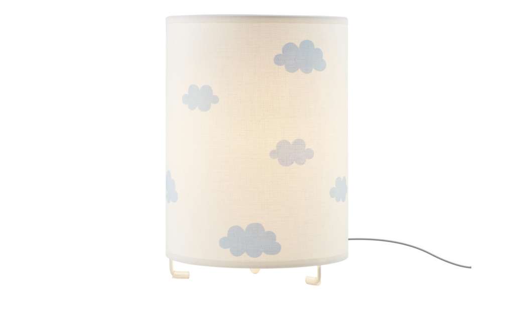 Uups Tischleuchte   Wolkenhimmel ¦ weiß ¦ Maße (cm): H: 20 Ø: 15 Lampen & Leuchten > Innenleuchten > Kinderlampen - Höffner