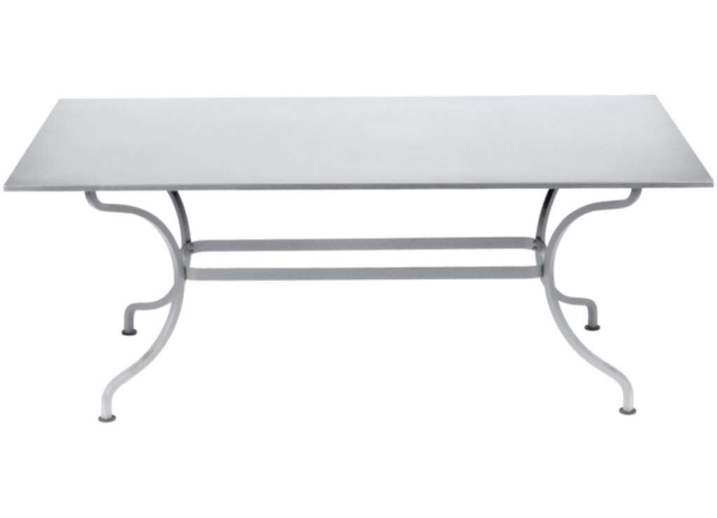 Fermob - Romane Tisch eckig - Baumwollweiss 01 - 180 x 100 cm - outdoor