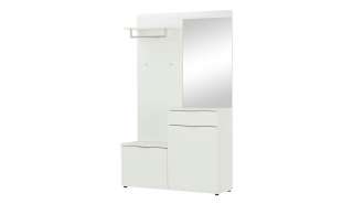 uno Kompaktgarderobe  Plaza ¦ Maße (cm): B: 120 H: 195 T: 37 Garderoben & Kleiderstangen > Garderoben - Höffner