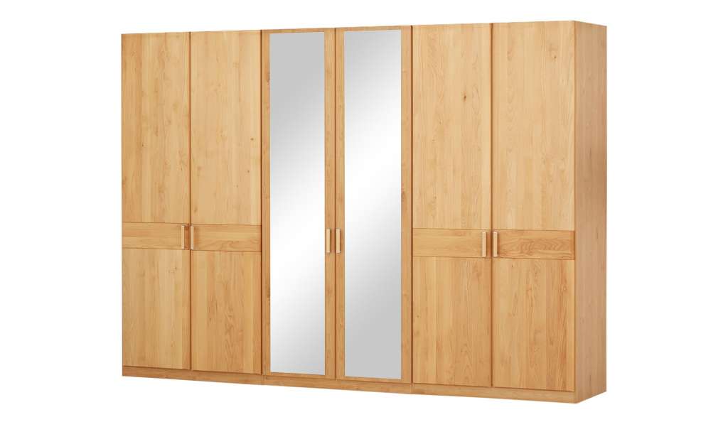 Woodford Drehtürenschrank  Morgana ¦ holzfarben ¦ Maße (cm): B: 300 H: 216 T: 58 Schränke > Schranksysteme - Höffner