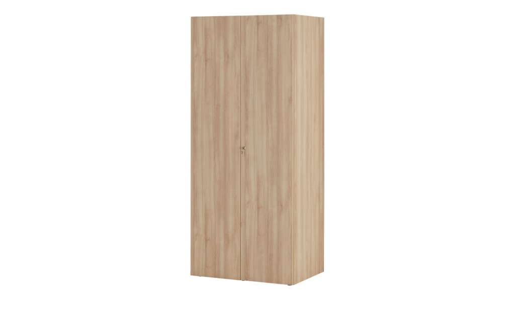 Drehtürenschrank ¦ holzfarben ¦ Maße (cm): B: 80 H: 185 T: 54 Schränke > Schranksysteme - Höffner