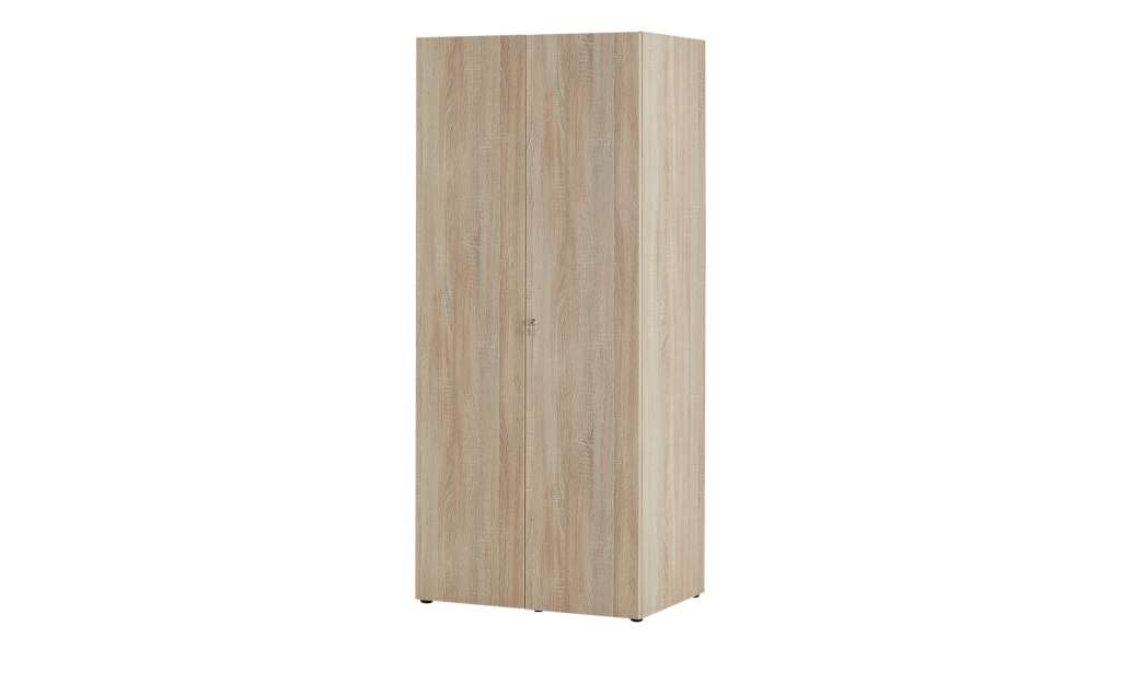 Drehtürenschrank ¦ holzfarben ¦ Maße (cm): B: 80 H: 185 T: 54 Schränke > Schranksysteme - Höffner
