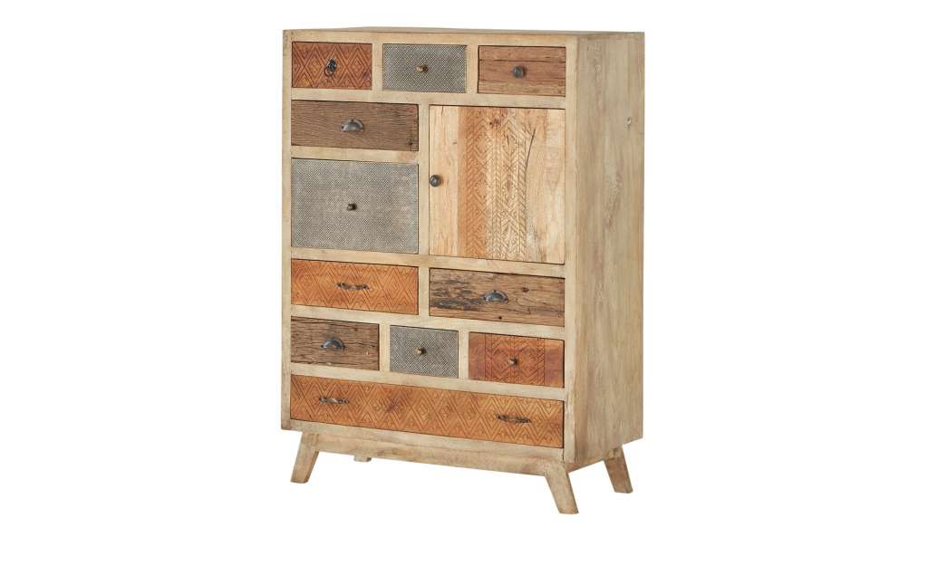 Highboard  Kona ¦ Maße (cm): B: 90 H: 125 T: 40 Kommoden & Sideboards > Highboards - Höffner