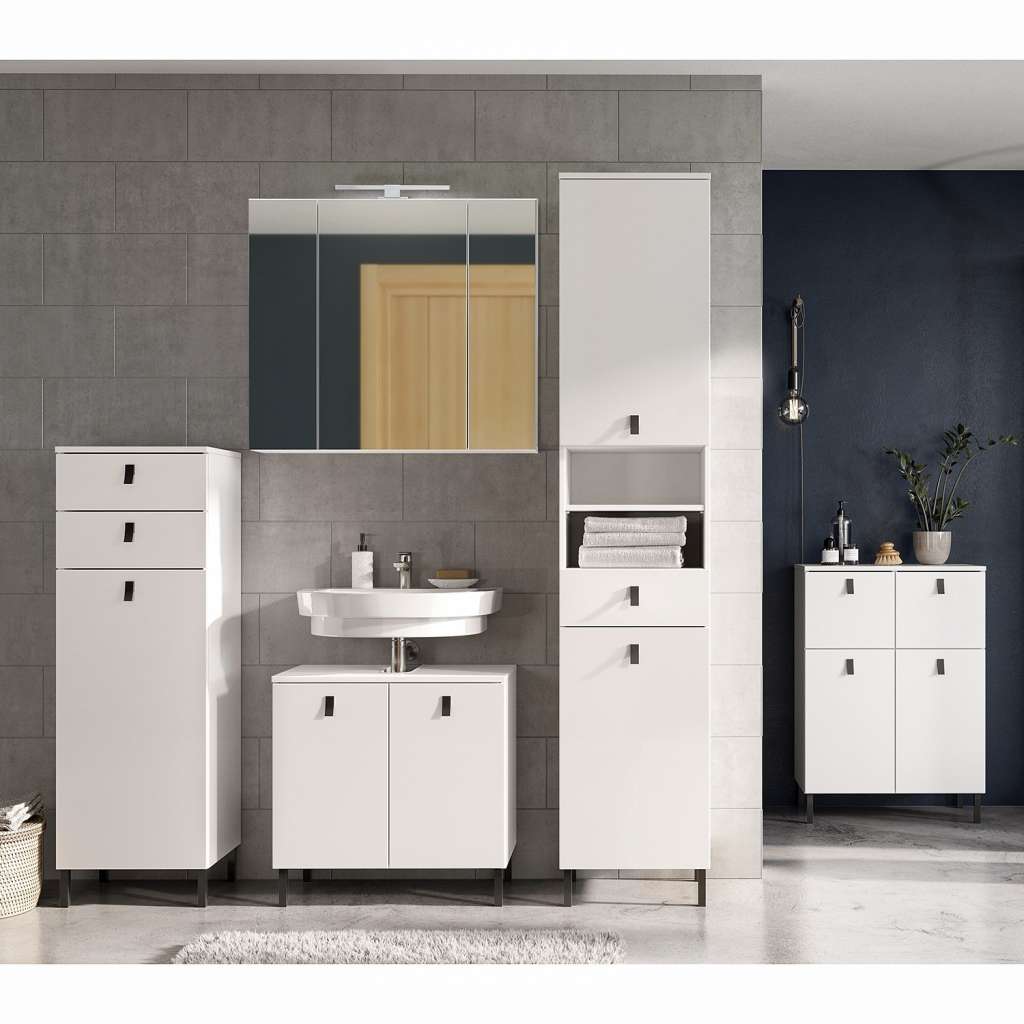 home24 Badezimmerset Tulsa VI (5-teilig)