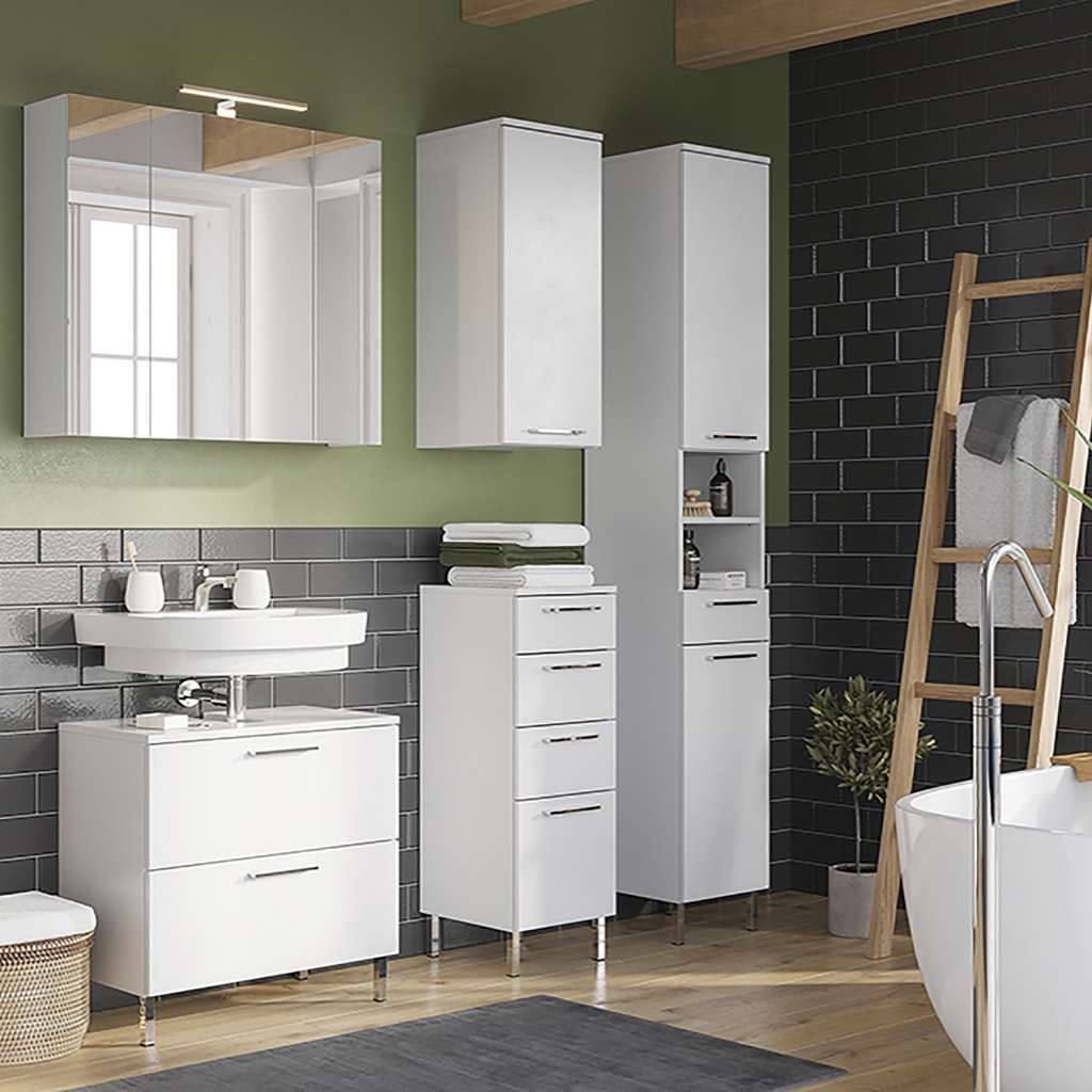 home24 Badezimmerset Arvada II (5-teilig)