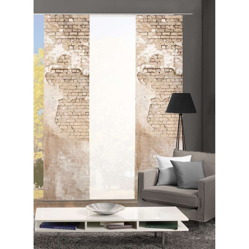 home24 Schiebevorhang Wallona (3-teilig)