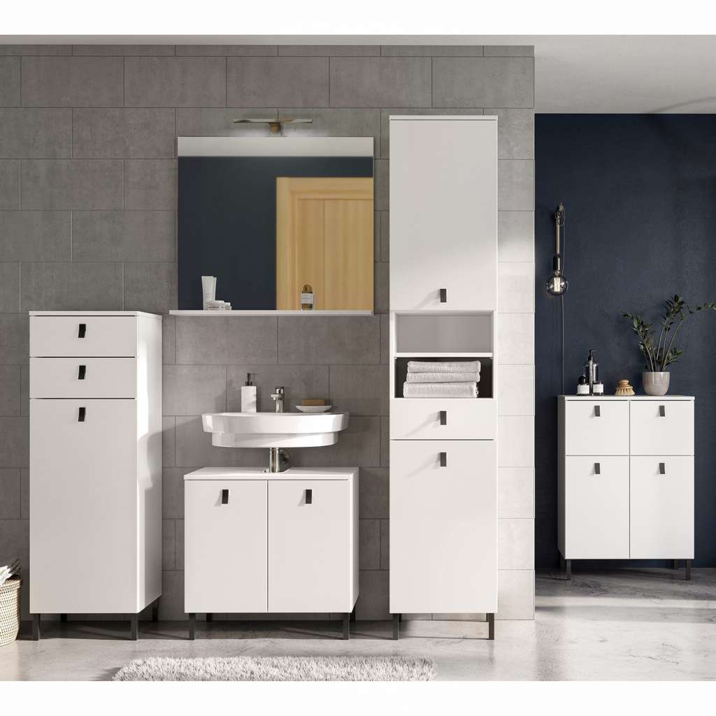 home24 Badezimmerset Tulsa III (5-teilig)