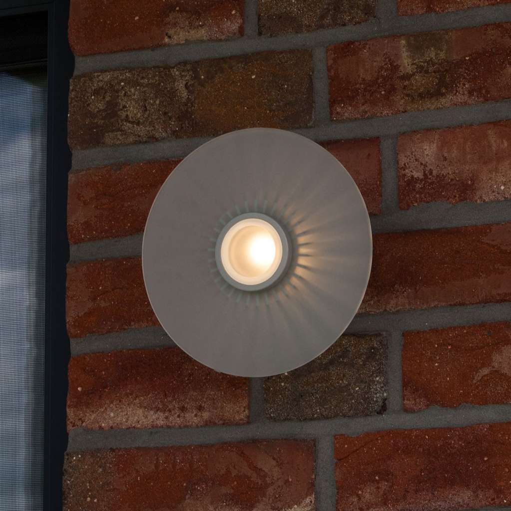 home24 LED-Aussenwandleuchte Mathis 1-flammig