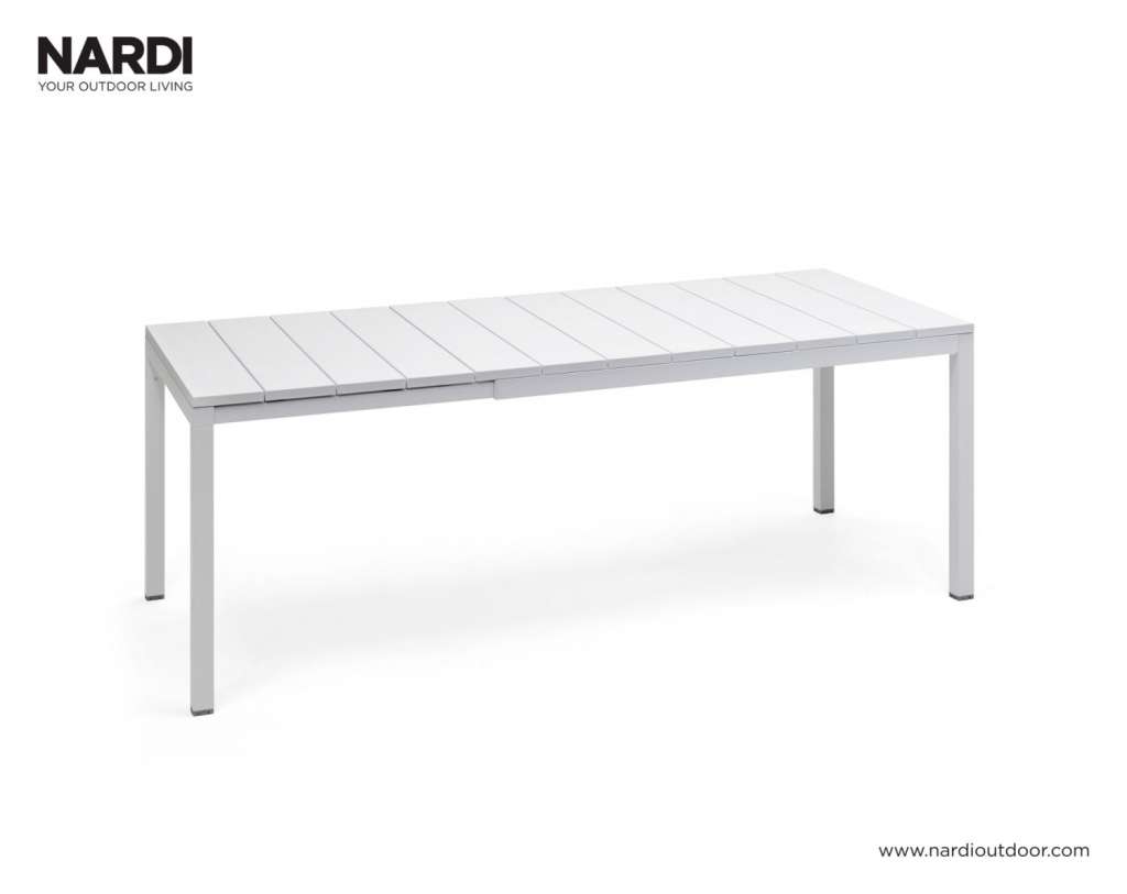 Nardi - Rio 140 Ausziehtisch - weiß - outdoor