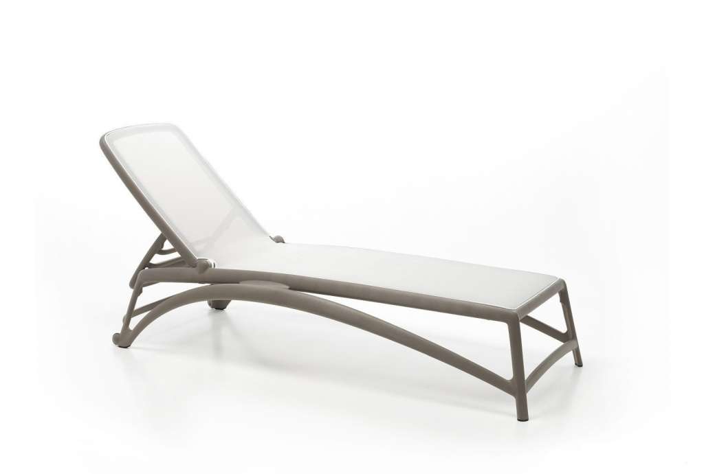 Nardi - Atlantico Sonnenliege - weiß - outdoor
