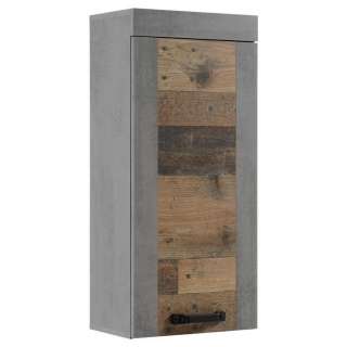 HÄNGESCHRANK Anthrazit, Eichefarben
