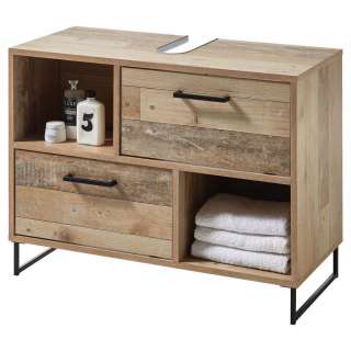 WASCHBECKENUNTERSCHRANK Eichefarben