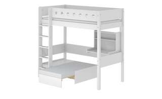 FLEXA Casa Hochbett  Flexa White ¦ weiß ¦ Maße (cm): B: 179 H: 184 Kindermöbel > Kinderbetten - Höffner