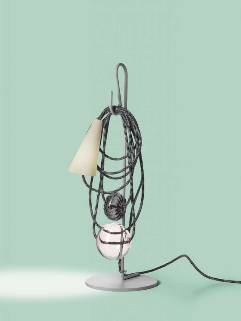 Foscarini - Filo Tischleuchte - grau - indoor