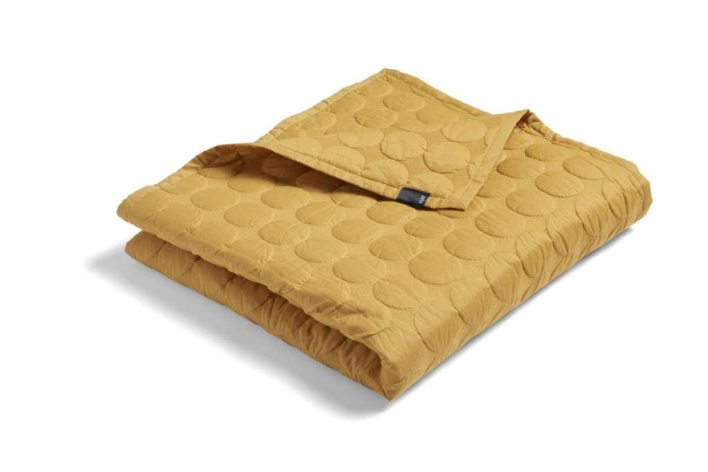 HAY - Tagesdecke Mega Dot - mustard - 195 x 245 - indoor