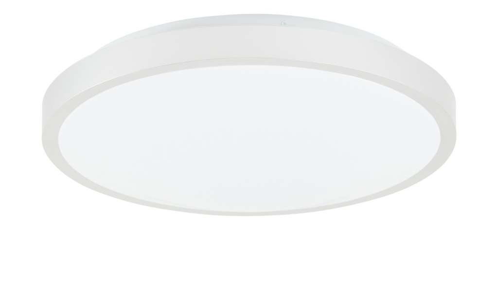 KHG LED-Deckenleuchte, 1-flammig, rund ¦ weiß ¦ Maße (cm): H: 8 Ø: 40 Lampen & Leuchten > Innenleuchten > Deckenleuchten - Höffner