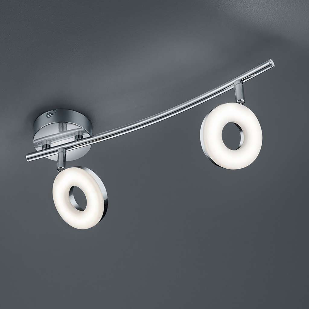 home24 LED-Deckenleuchte Rennes IV