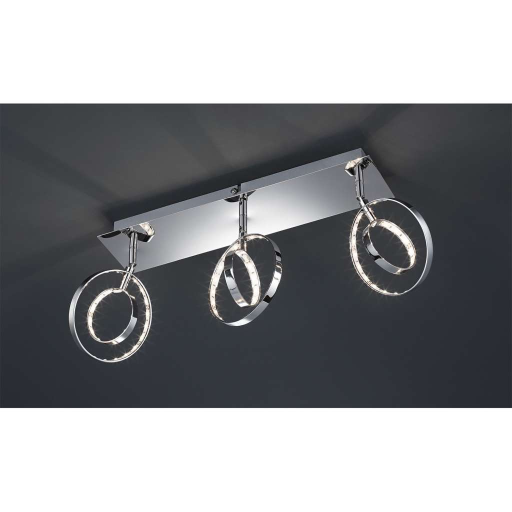 home24 LED-Deckenleuchte Prater IV