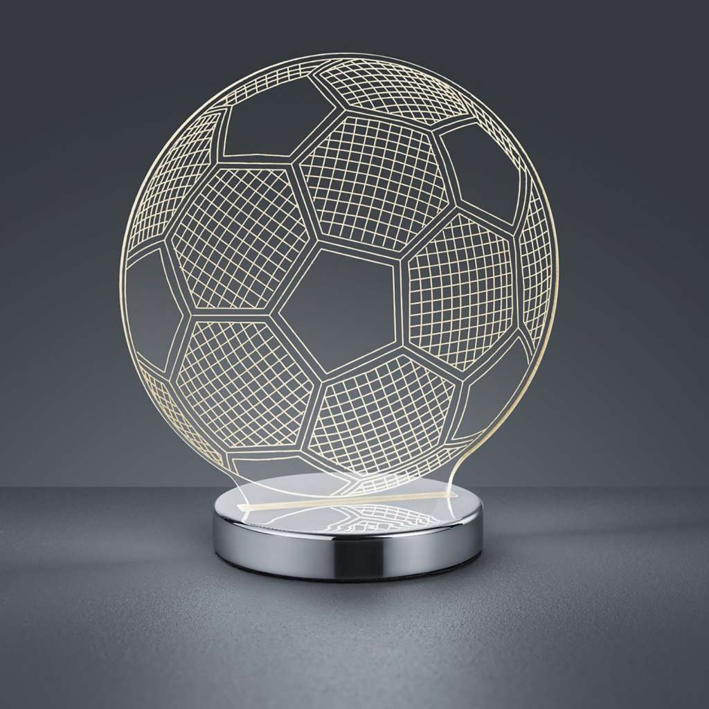 home24 LED-Tischleuchte Ball