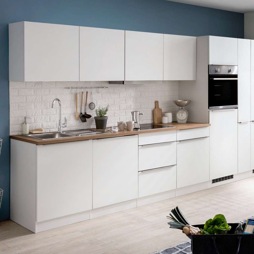 home24 Kuechenzeile Venedig II (11-teilig)