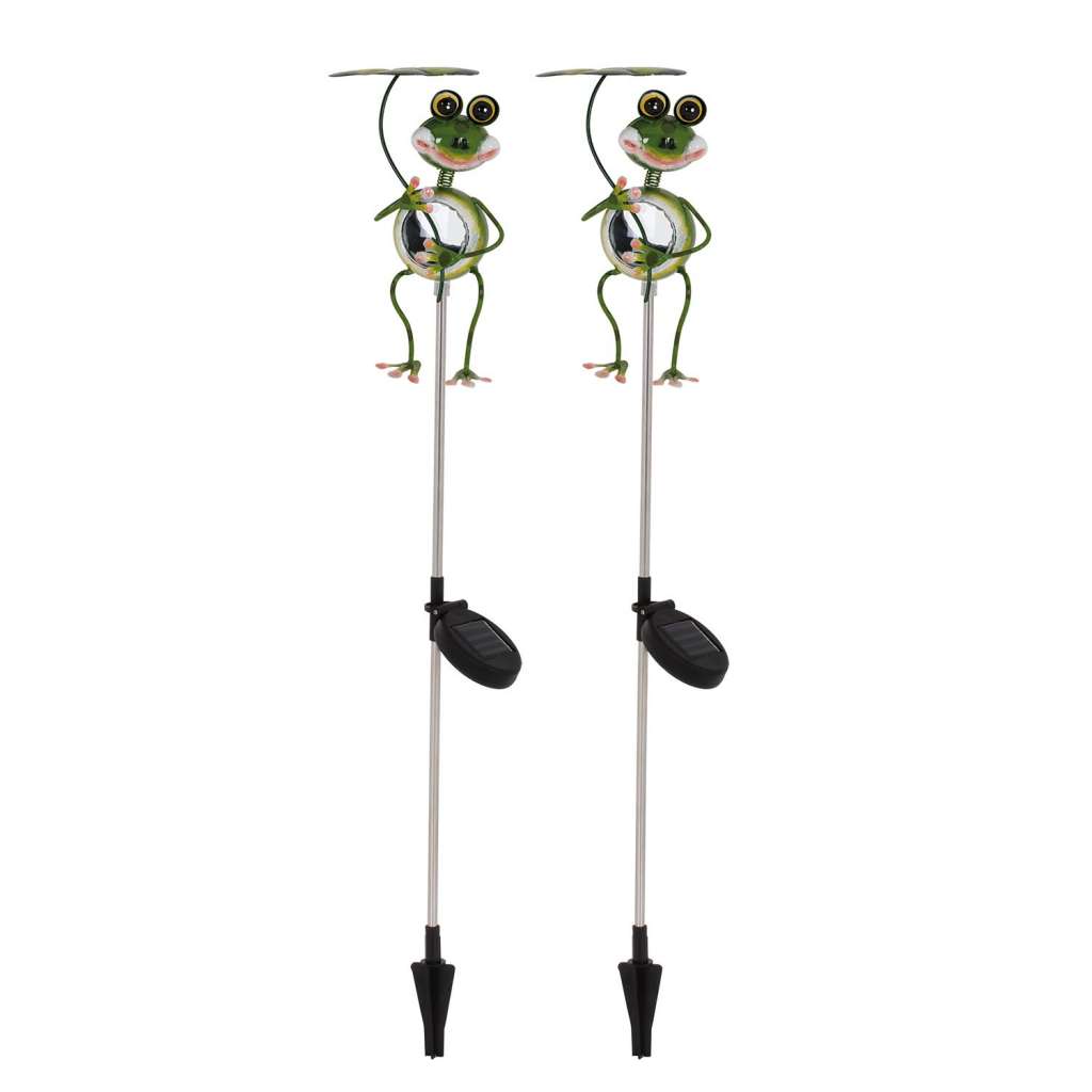 home24 Solar-Erdspiess Frosch I