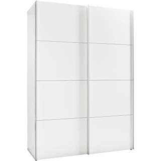 SCHWEBETÜRENSCHRANK 2-türig Weiß