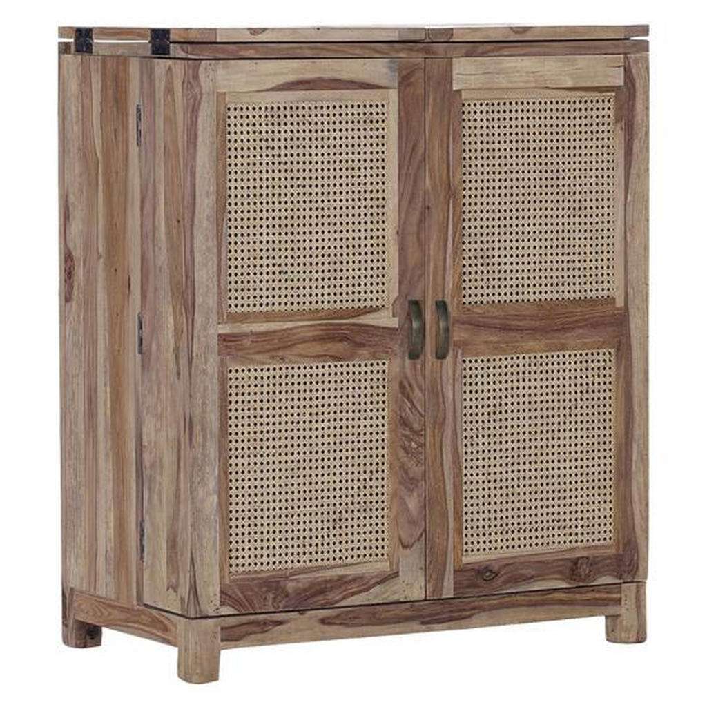 BARSCHRANK Sheesham massiv lackiert, gebeizt Sheeshamfarben