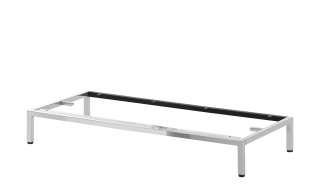 Metallgestell  Vitreo ¦ silber ¦ Maße (cm): B: 90 H: 13 T: 39,5 Sonstiges Zubehör - Höffner